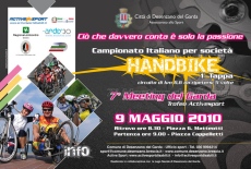 Handbike a Desenzano d/G il 9 maggio 2010