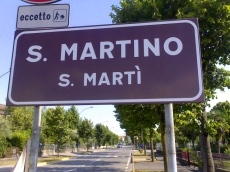Cartelli stradali in dialetto a Desenzano del Garda