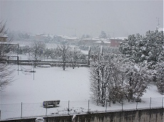 Neve a Desenzano in data 10 marzo 2010