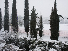 Neve a Desenzano in data 10 marzo 2010