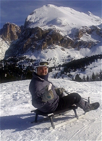 Pista slittini Alpe di Siusi