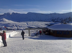 Pista slittini Alpe di Siusi